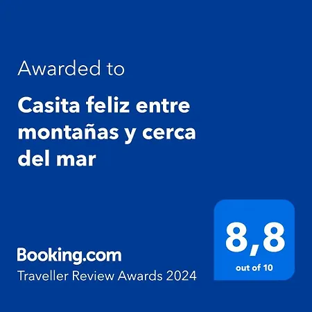 Casita Feliz Entre Montanas Y Cerca Del Mar Prázdninový dům *